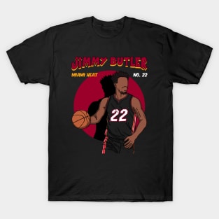 Jimmy Butler Comic Style Art T-Shirt